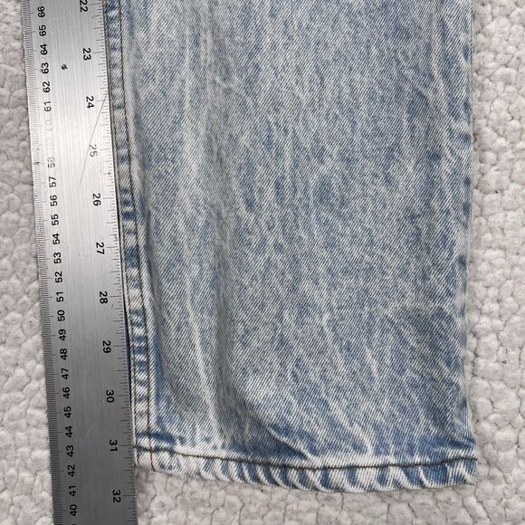 VTG 80s Levi’s 501 Jeans Men’s 34x32 (Actual 31x31) Made In USA Acid Wash Grunge - Picture 12 of 14